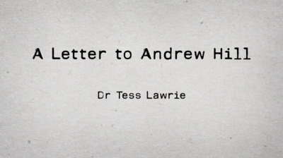 A letter to Andre Hill by Tess Lawrie - Ivermectin