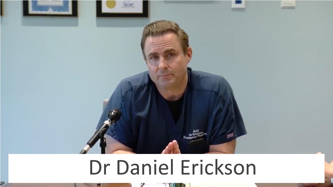 Dr Daniel Erickson Totality of Evidence