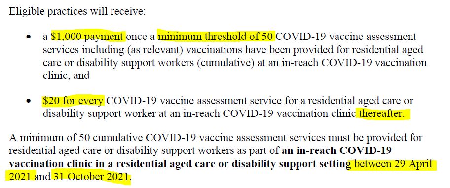 Financial Incentives for COVID-19 | Totality of Evidence