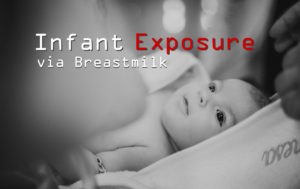 Infant exposure via breastmilk