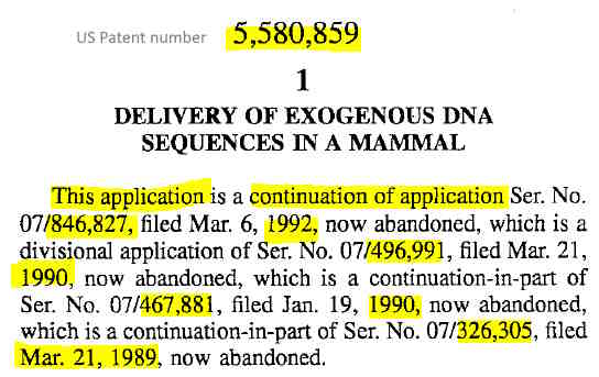 US-patent-5580859-started-1989 Malone