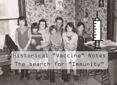 Historical notes on vaccines - in the pursuit of immunity